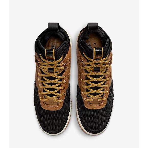 NEW Nike Lunar Force 1 Duckboot Ale Brown Black 805899 202 Men’s Size Multi - Picture 4 of 7